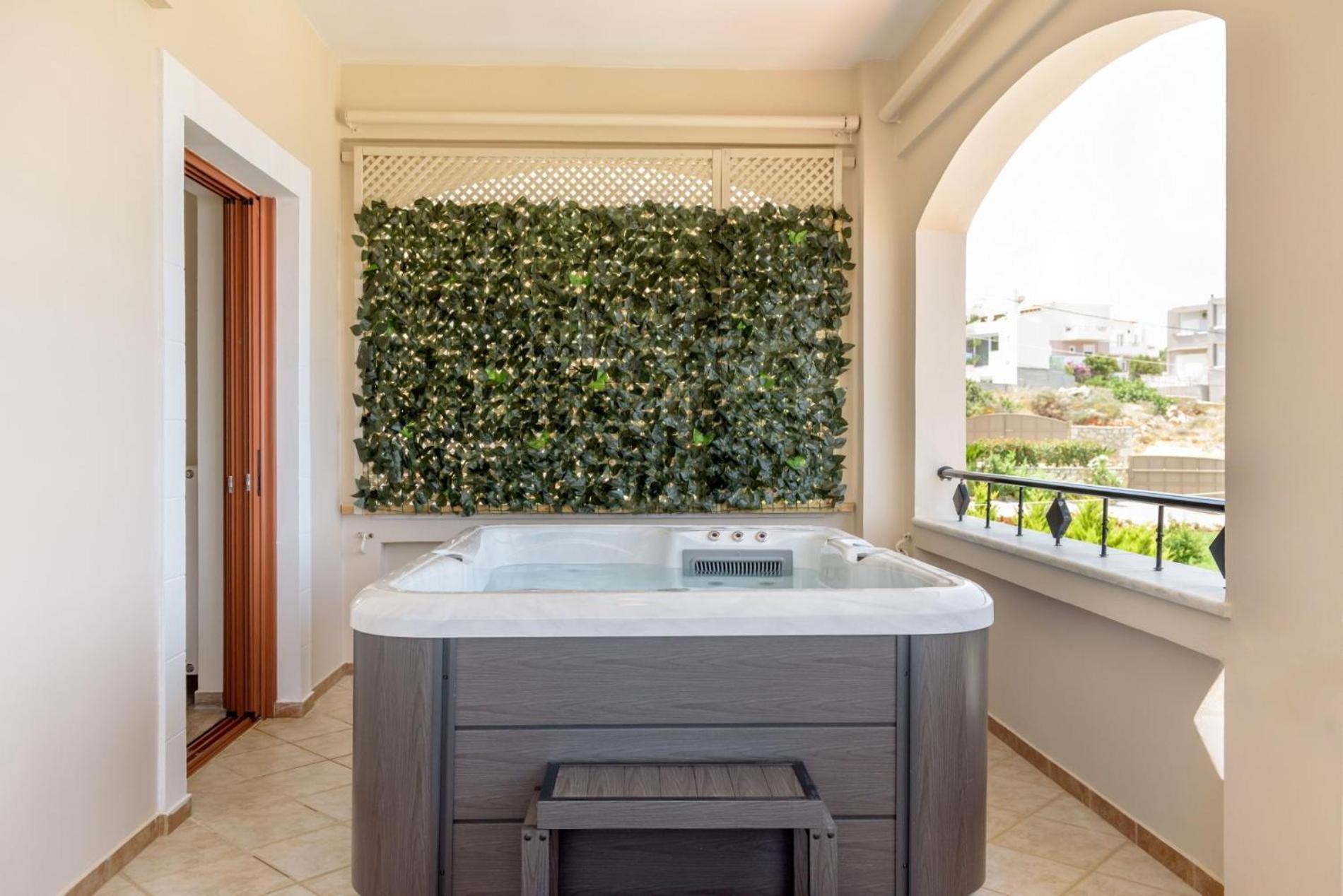 Villa Araucaria - Private Pool, Jacuzzi, Sea View Ρέθυμνο Εξωτερικό φωτογραφία